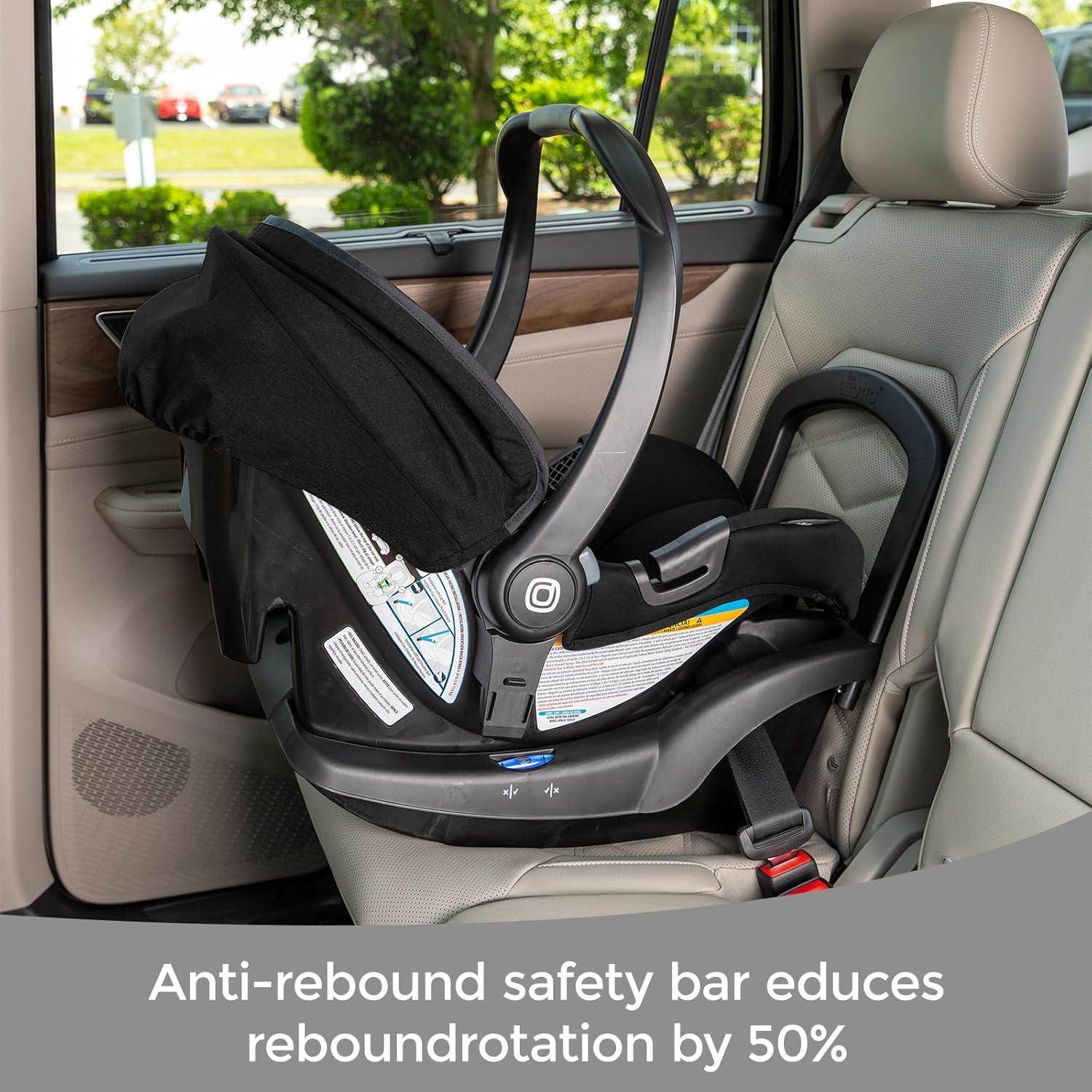 Diono Quantum 4 Sistema de Viaje 3 en 1 Jet Negro