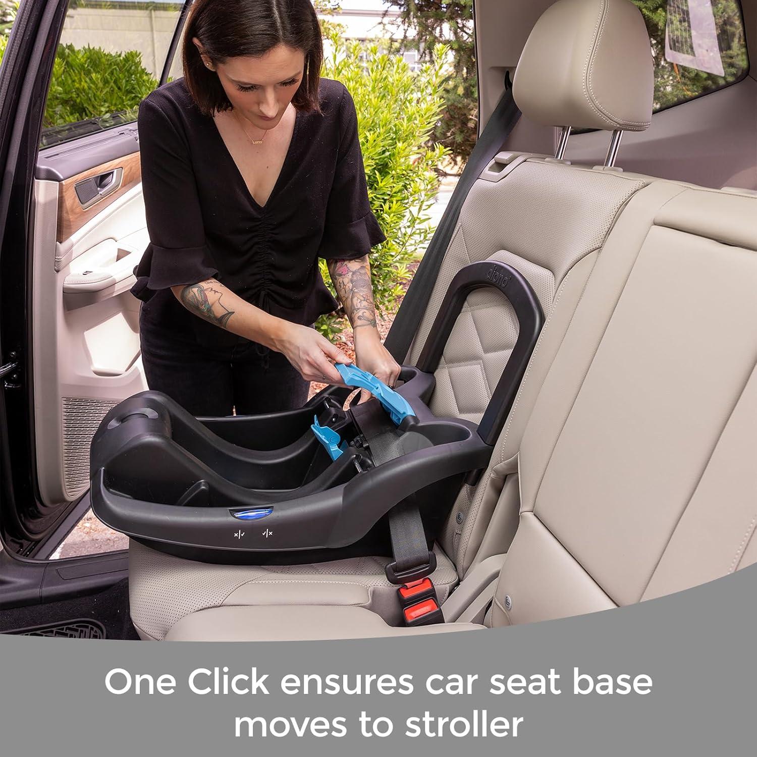 Diono Quantum 4 Sistema de Viaje 3 en 1 Jet Negro