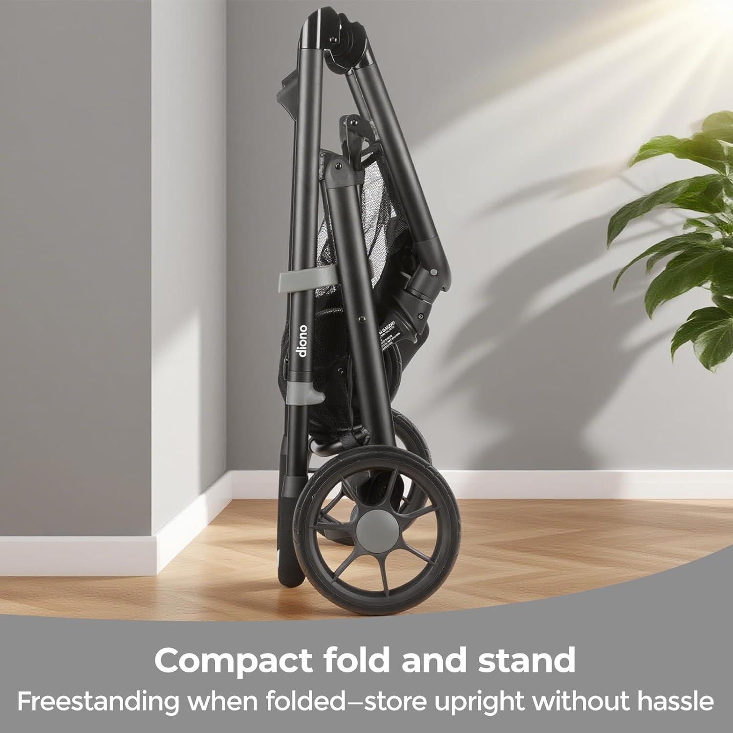 Diono Quantum 4 Sistema de Viaje 3 en 1 Jet Negro