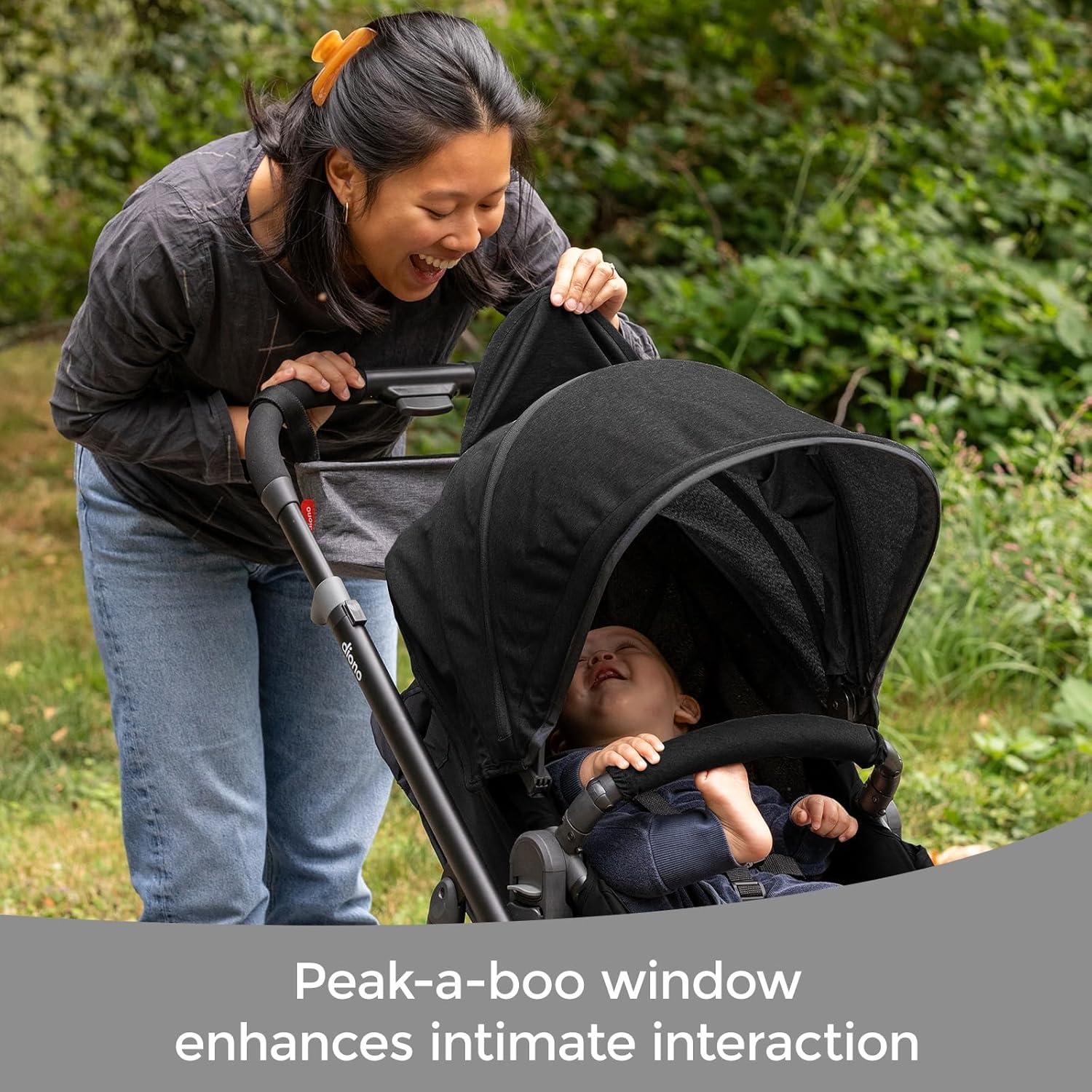 Diono Quantum 4 Sistema de Viaje 3 en 1 Jet Negro