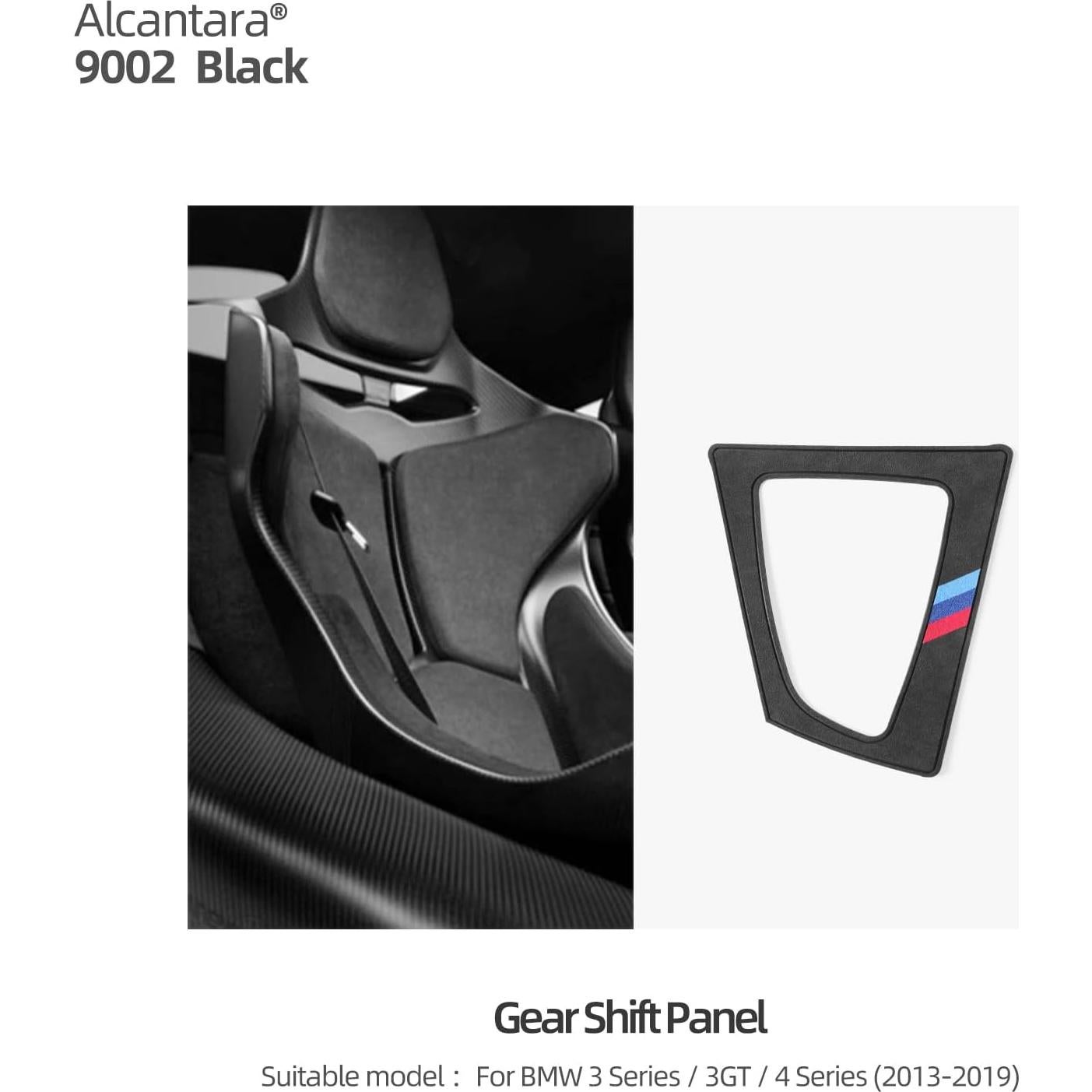 Cubierta Panel Cambio Marchas BETTERHUMZ Alcantara BMW F30 F32 F31 F33 F36