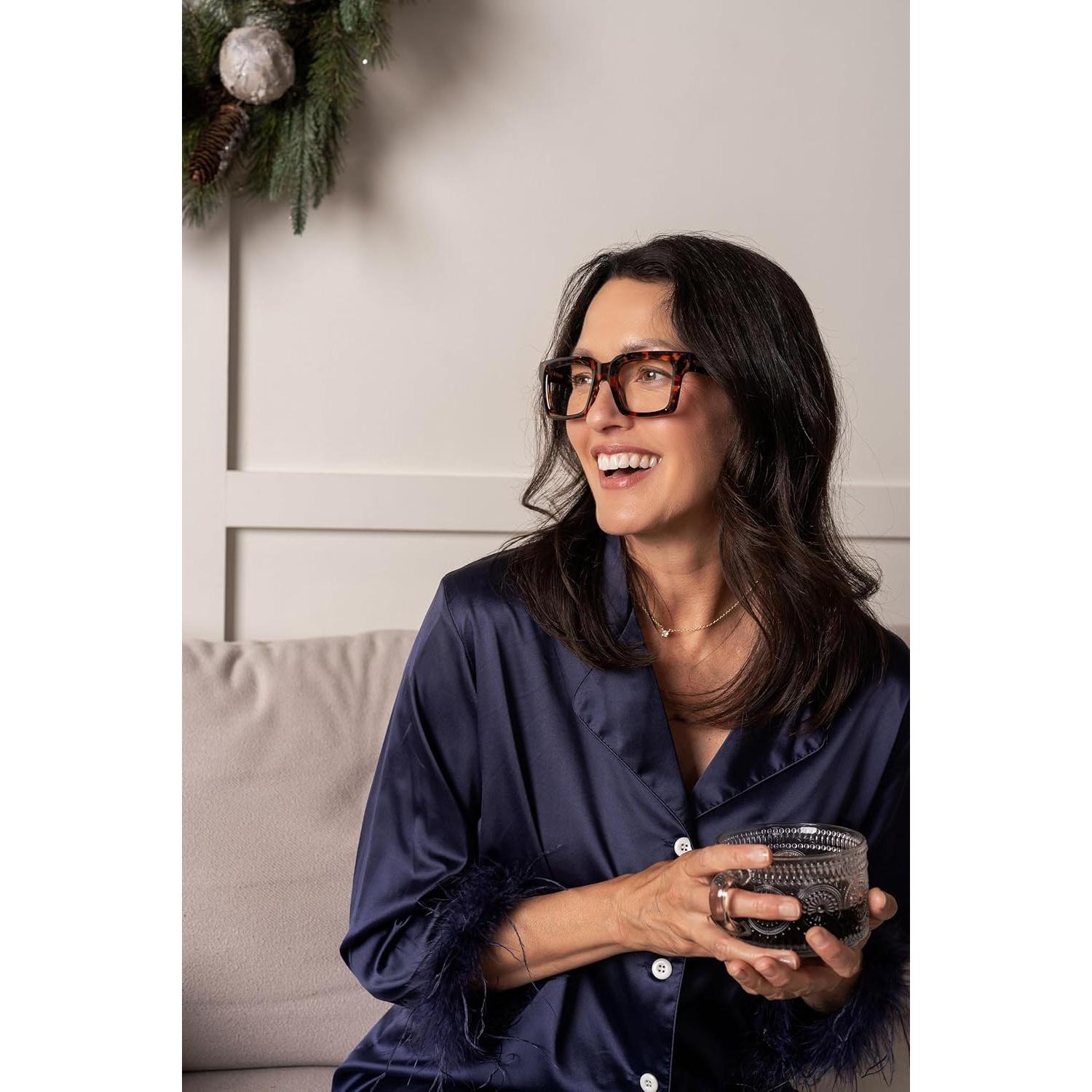 Gafas de Lectura Peepers Carey Negro 2.5x Bloqueo Luz Azul