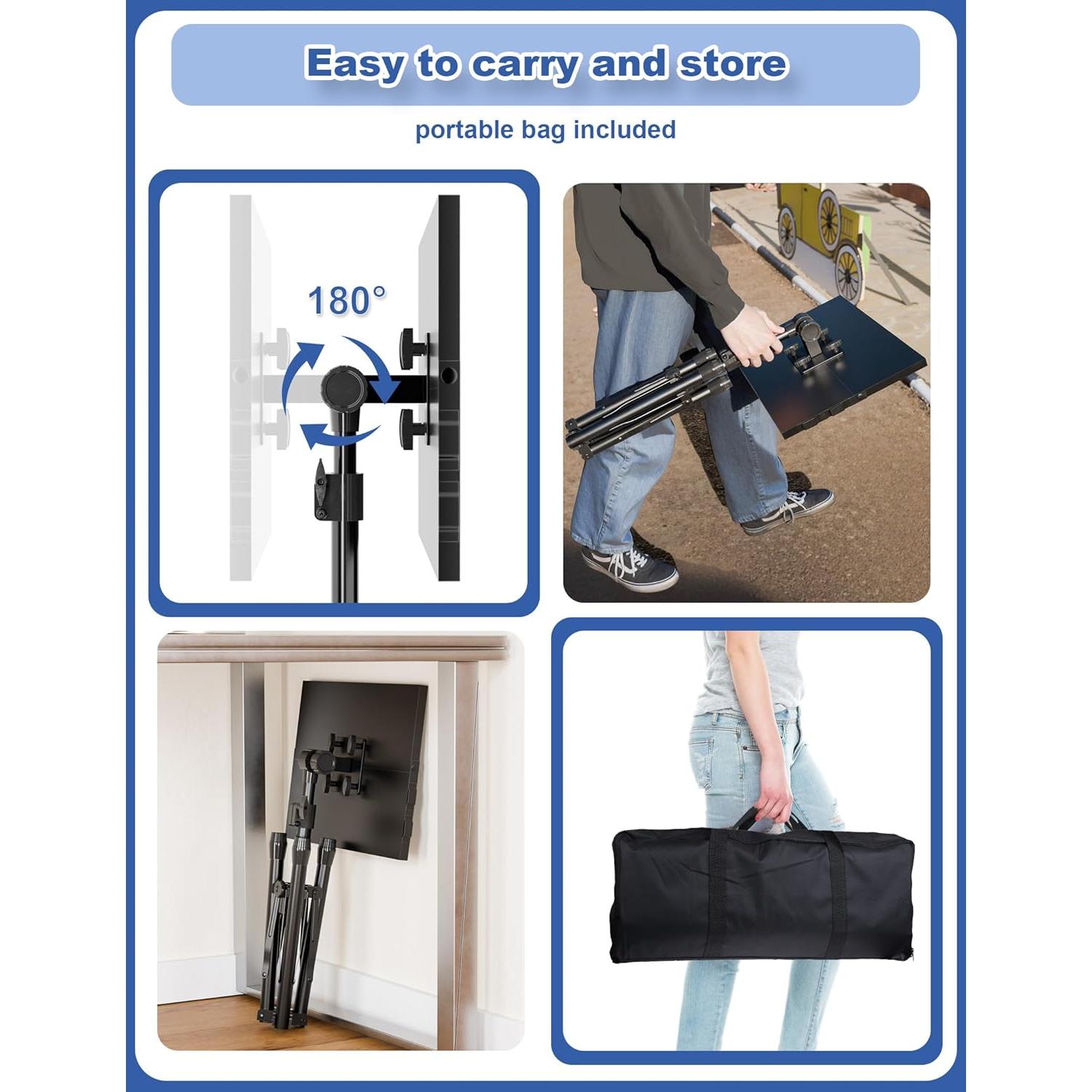 Soporte Tripode Ajustable GSOW para Proyector y Laptop 66-142 cm