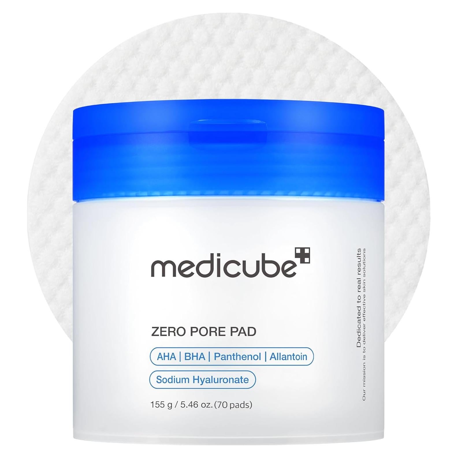 Medicube Zero Pore Pads 2.0 - Almohadillas Exfoliantes 70 Unidades