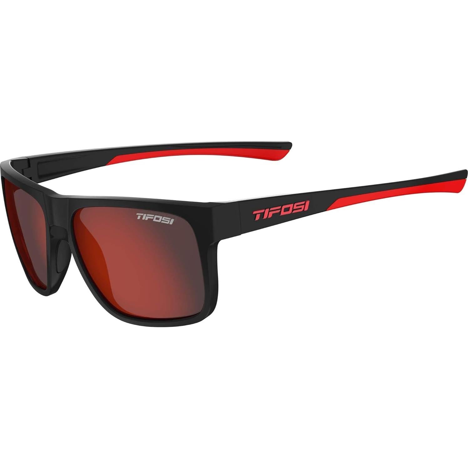 Gafas de Sol Tifosi Swick con Lentes Ahumados Espejo Rojo