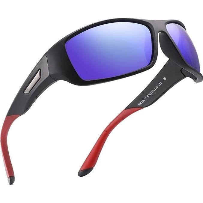 Gafas de sol deportivas PUKCLAR polarizadas UV400 63mm