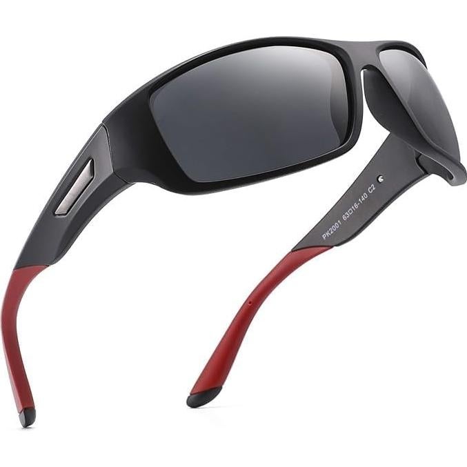 Gafas de sol deportivas PUKCLAR polarizadas UV400 63mm