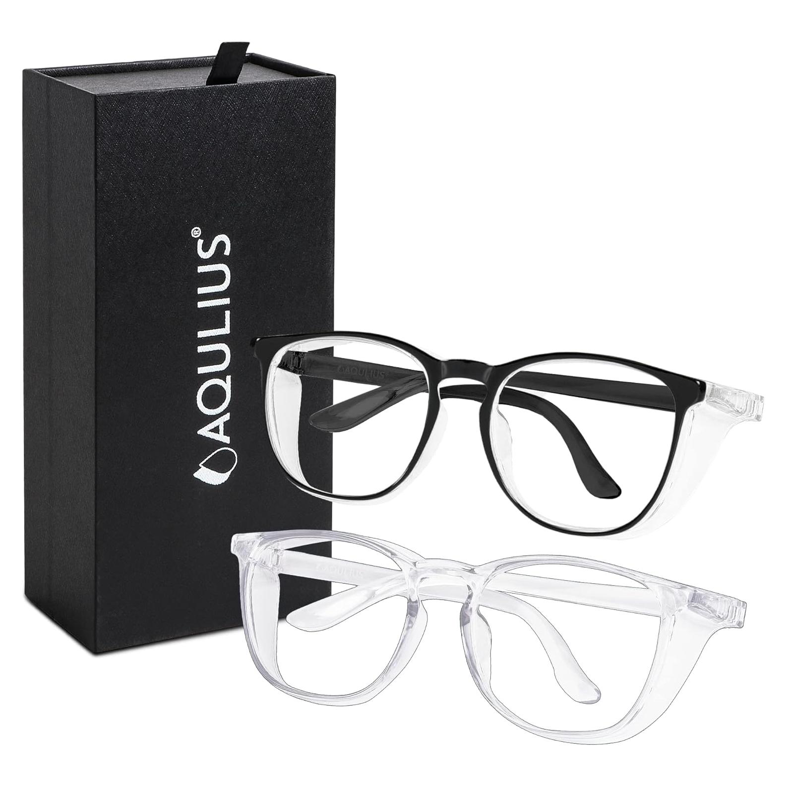 Gafas de Seguridad Aqulius 2 Pack, Resistentes a Rayones