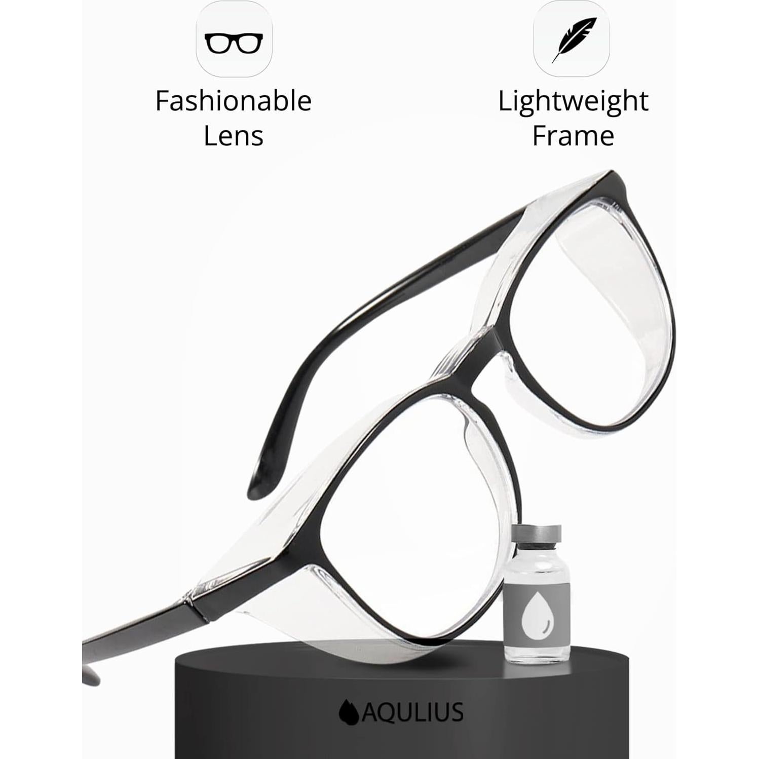 Gafas de Seguridad Aqulius 2 Pack, Resistentes a Rayones