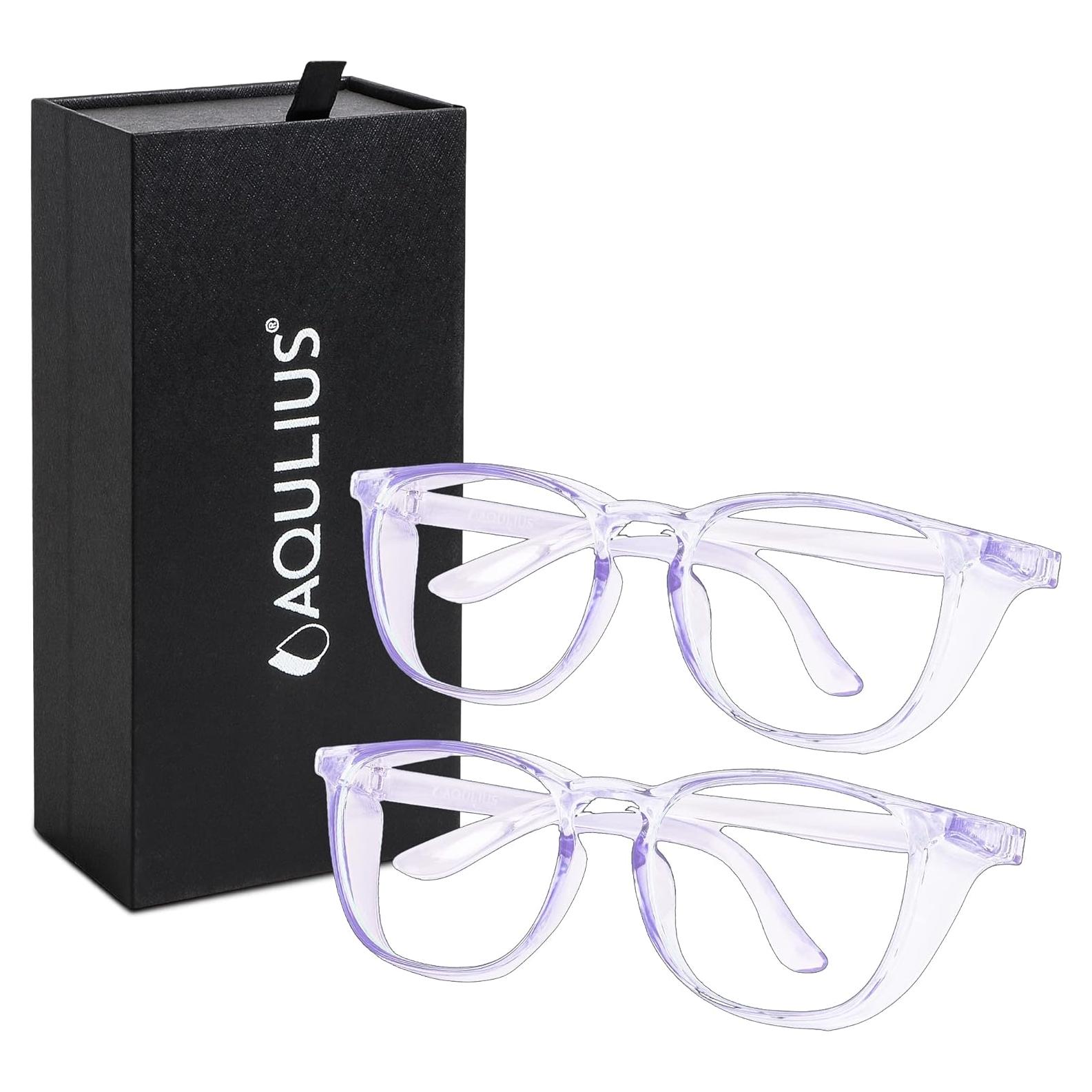 Gafas de Seguridad Aqulius 2 Pack Azul Resistentes a Rayones