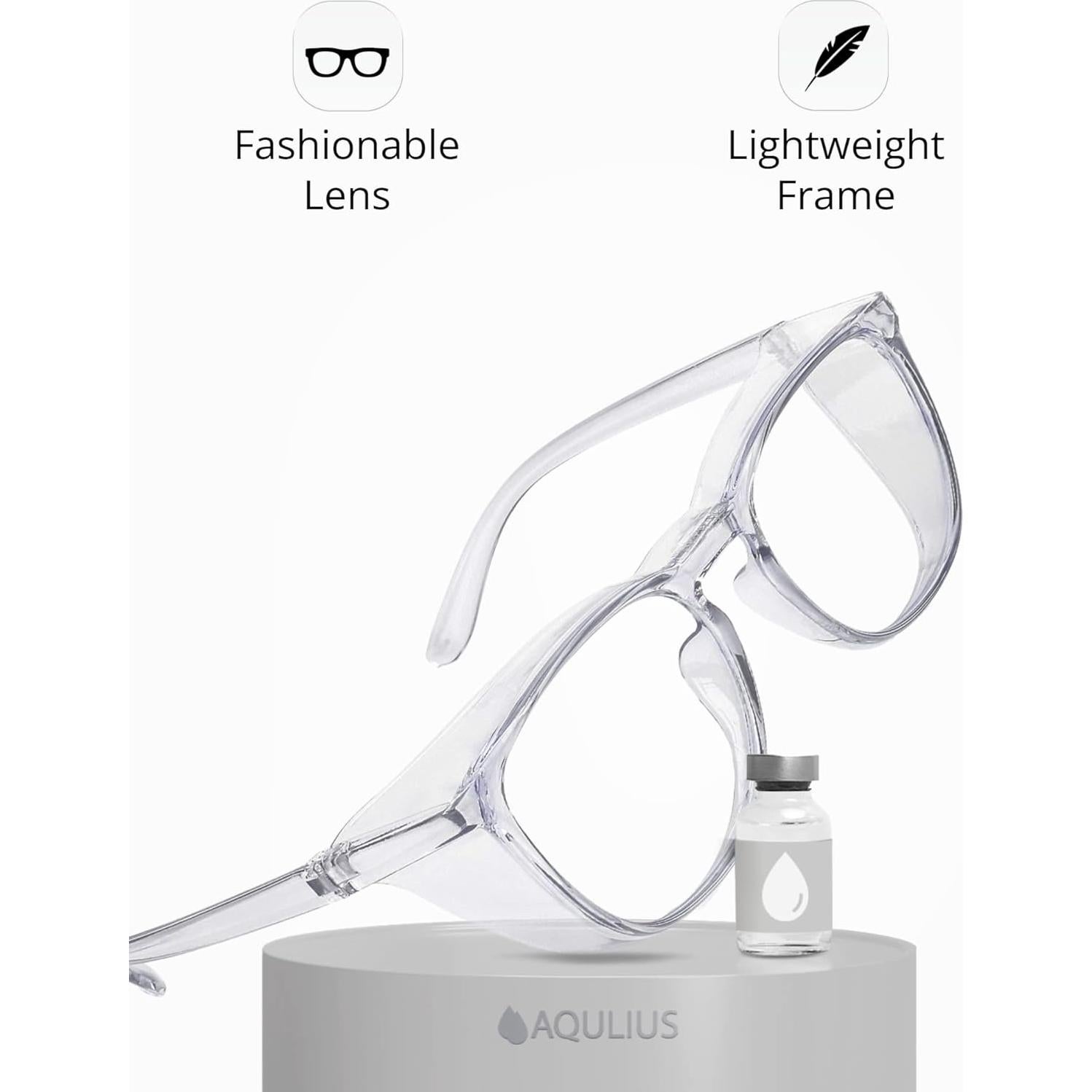 Gafas de Seguridad Aqulius 2 Pack Elegantes Resistentes a Rayones