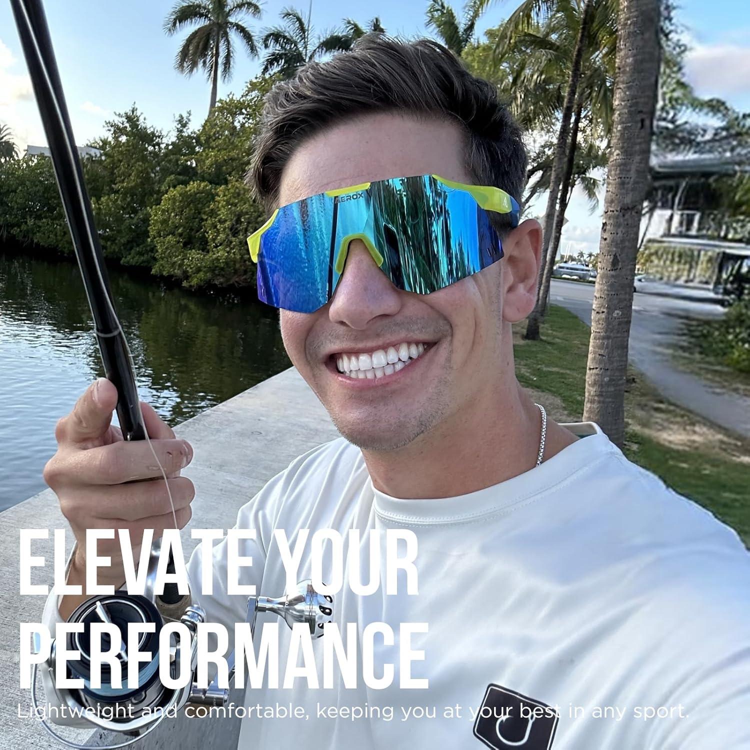 Gafas de sol AEROX TR90 para ciclismo y correr - UV400