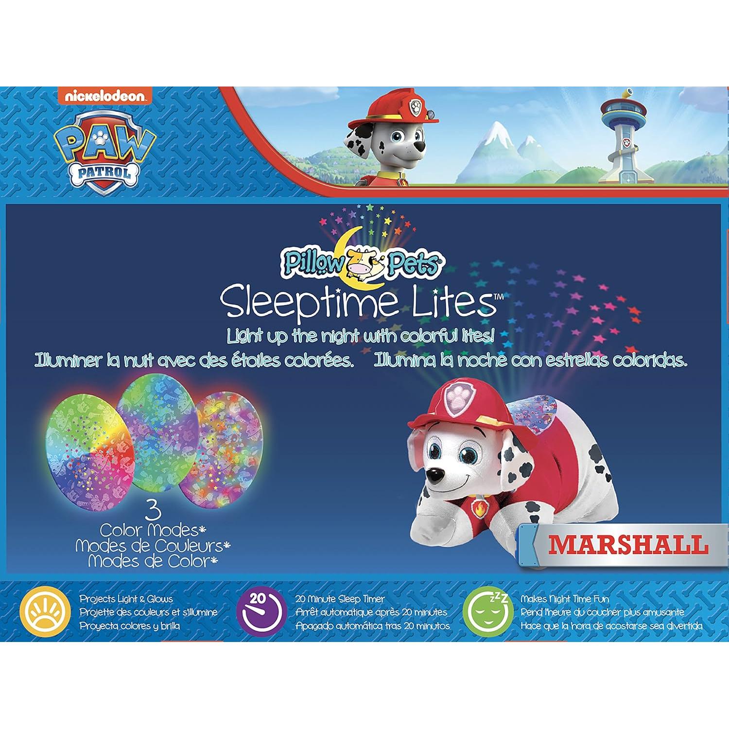 Pillow Pets Lámpara de Sueño Marshall Patrulla Canina 27.94 cm