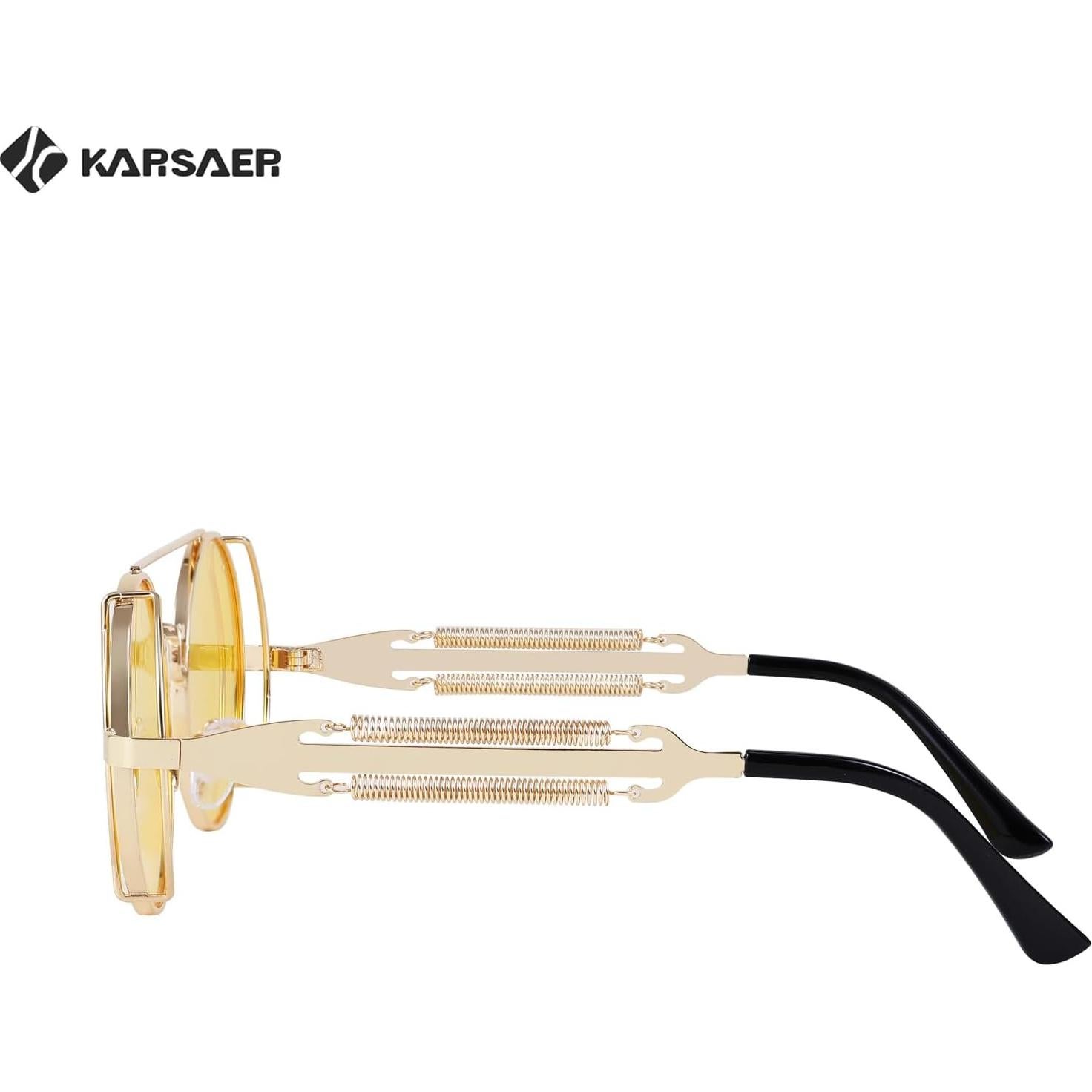 Gafas de sol Steampunk Karsaer Marco Metalico Retro