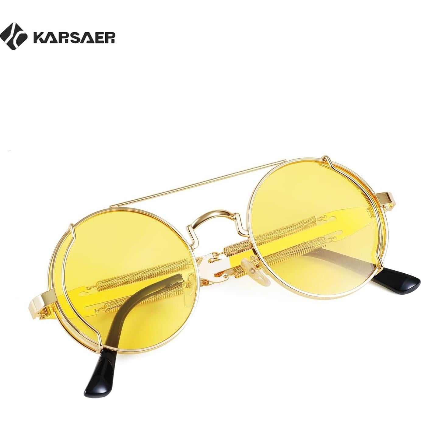 Gafas de sol Steampunk Karsaer Marco Metalico Retro