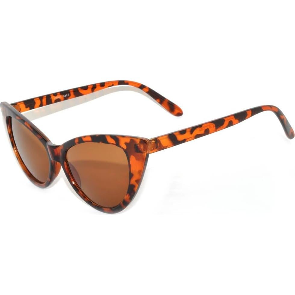 Gafas de sol Cateye Mujeres Retro UV400 Leopardo