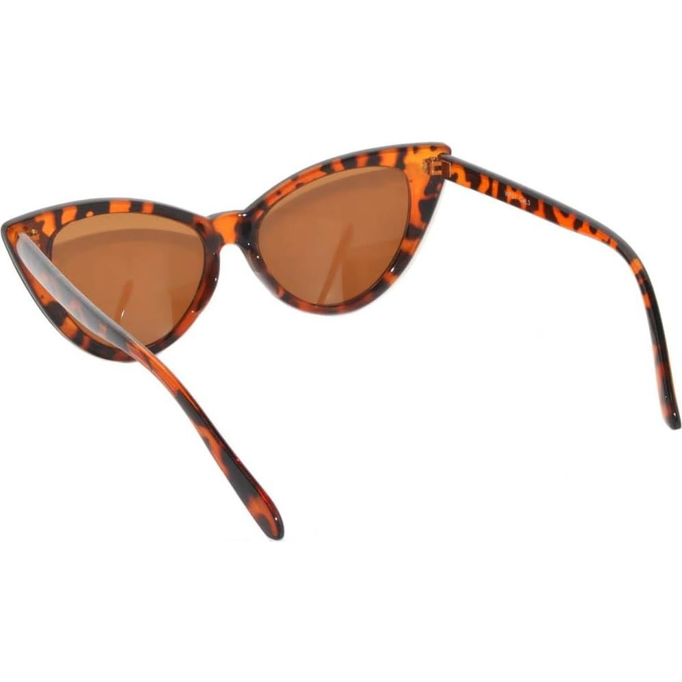Gafas de sol Cateye Mujeres Retro UV400 Leopardo