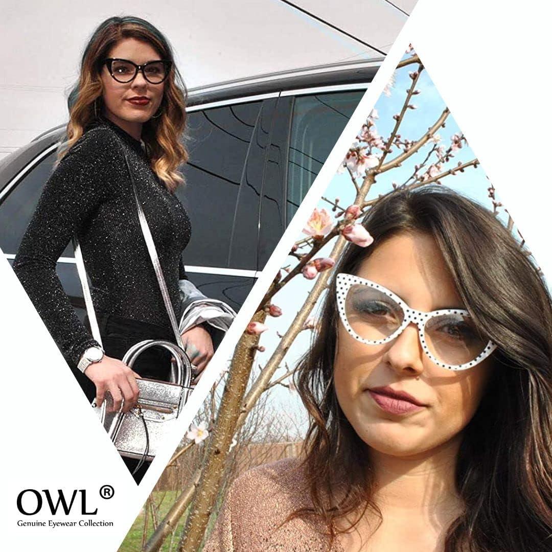 Gafas de sol Cateye para mujeres UV400 diseño retro