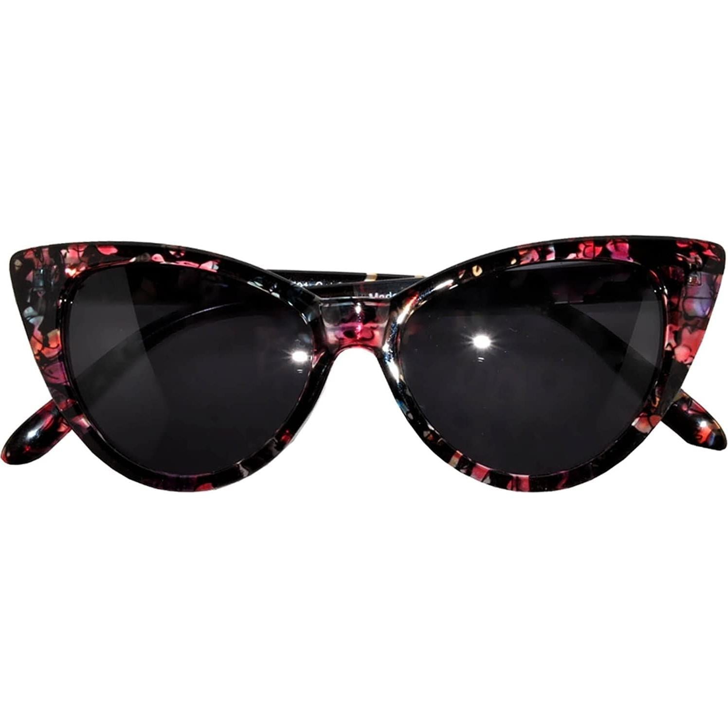 Gafas de sol Cateye para mujeres UV400 estilo retro