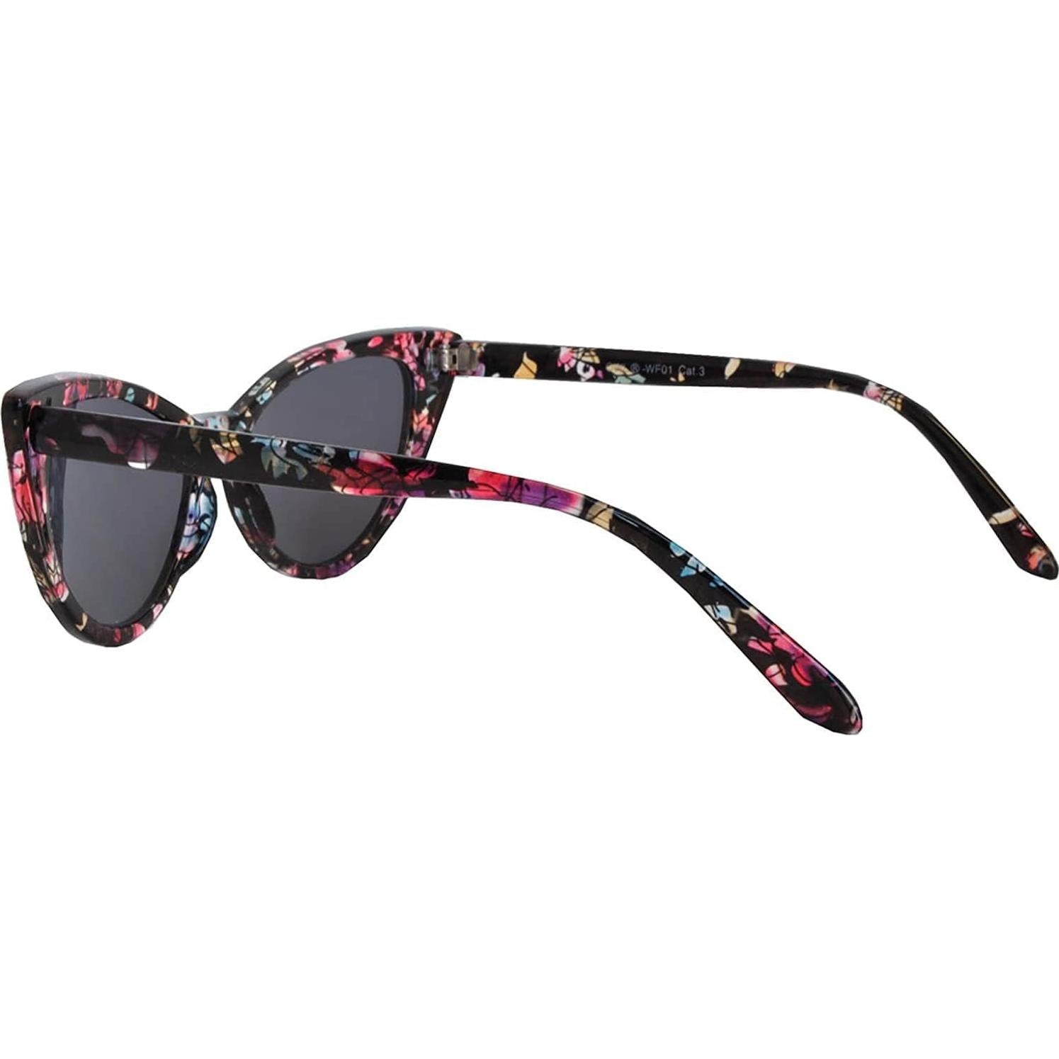 Gafas de sol Cateye para mujeres UV400 estilo retro