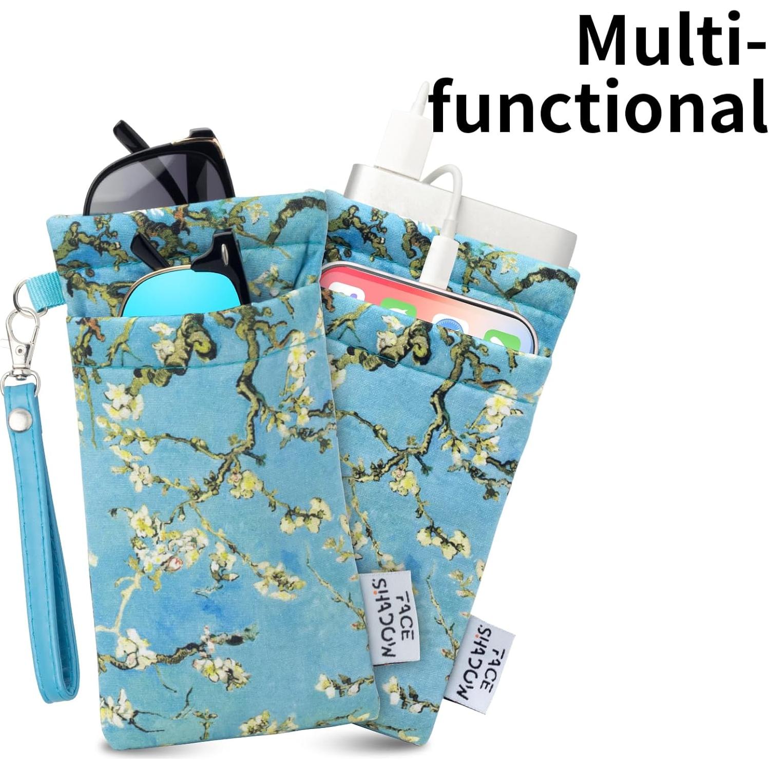 Estuche para Gafas Doble Cristal Face Shadow Microfibra 180mm