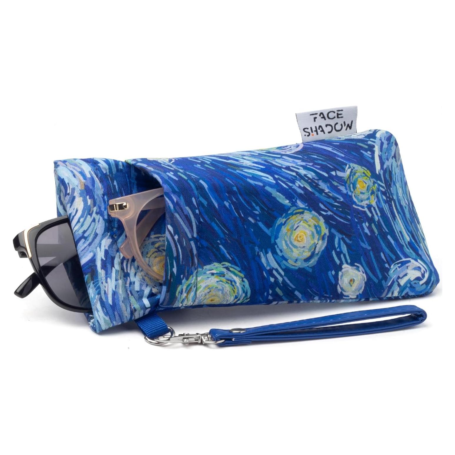 Estuche Doble para Gafas Cielo Estrellado con Paño