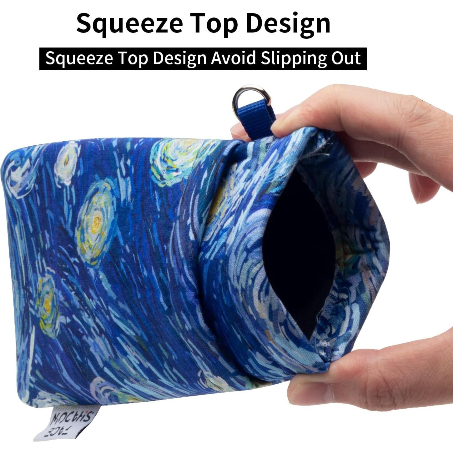 Estuche Doble para Gafas Cielo Estrellado con Paño