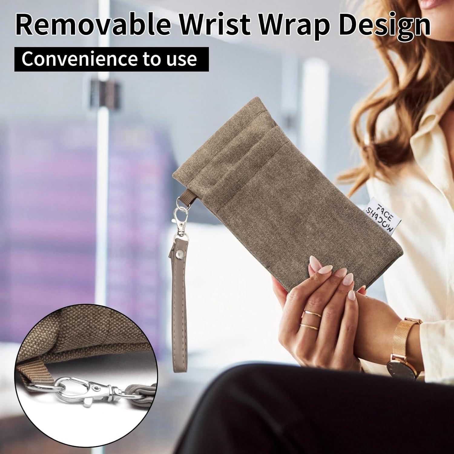 Estuche para Gafas Face Shadow Doble Cristal Marrón