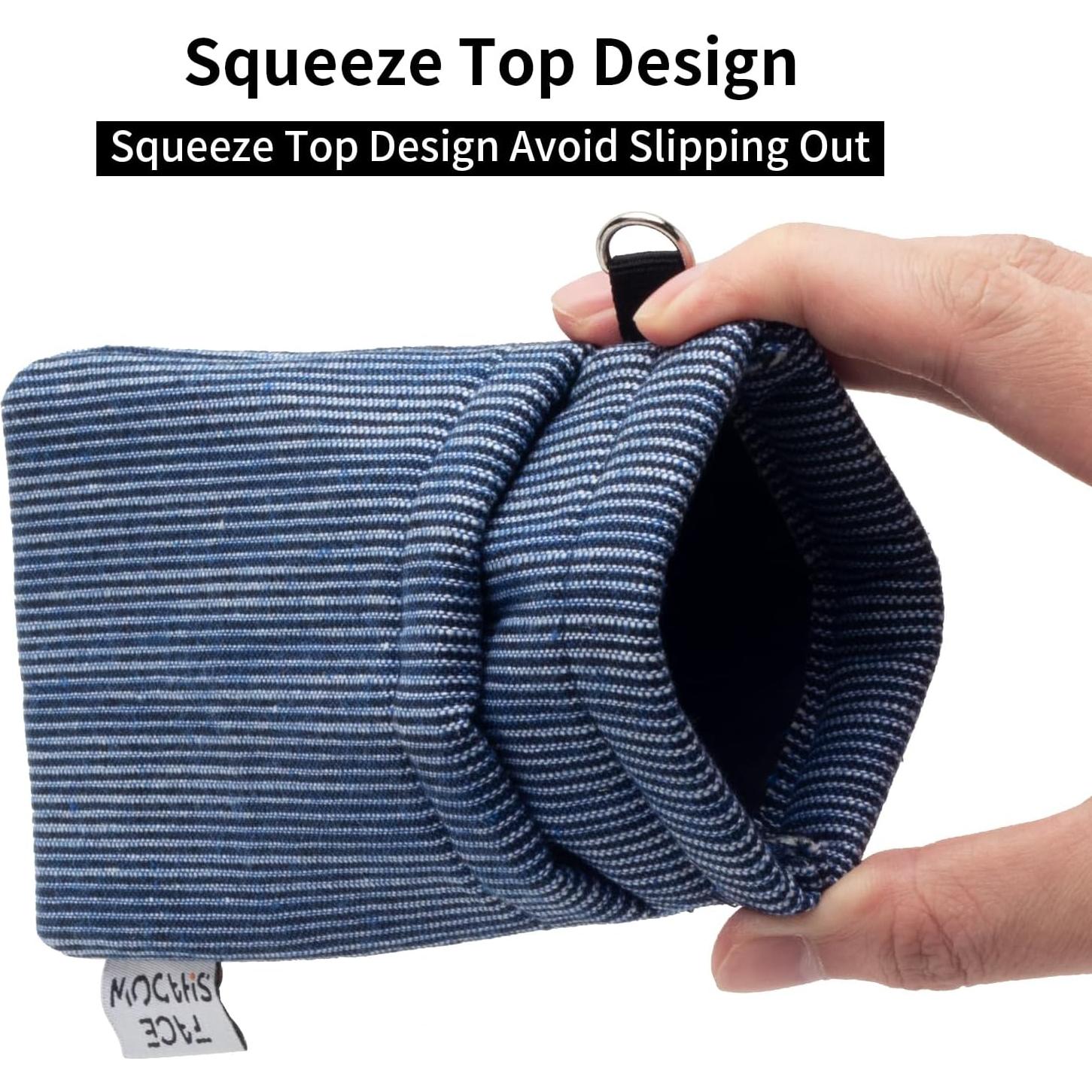 Estuche Doble para Gafas Rayas Verticales 180x90mm