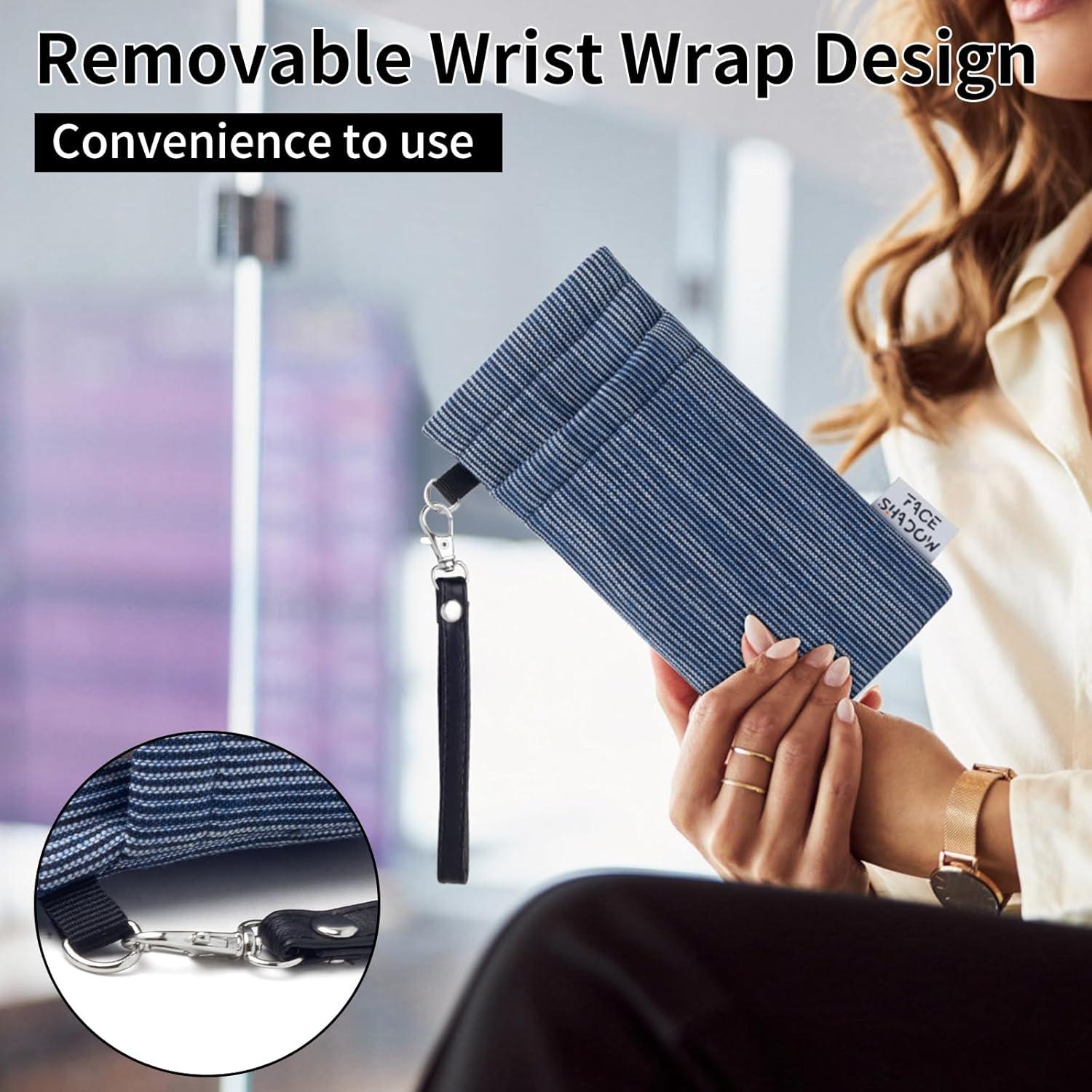 Estuche Doble para Gafas Rayas Verticales 180x90mm