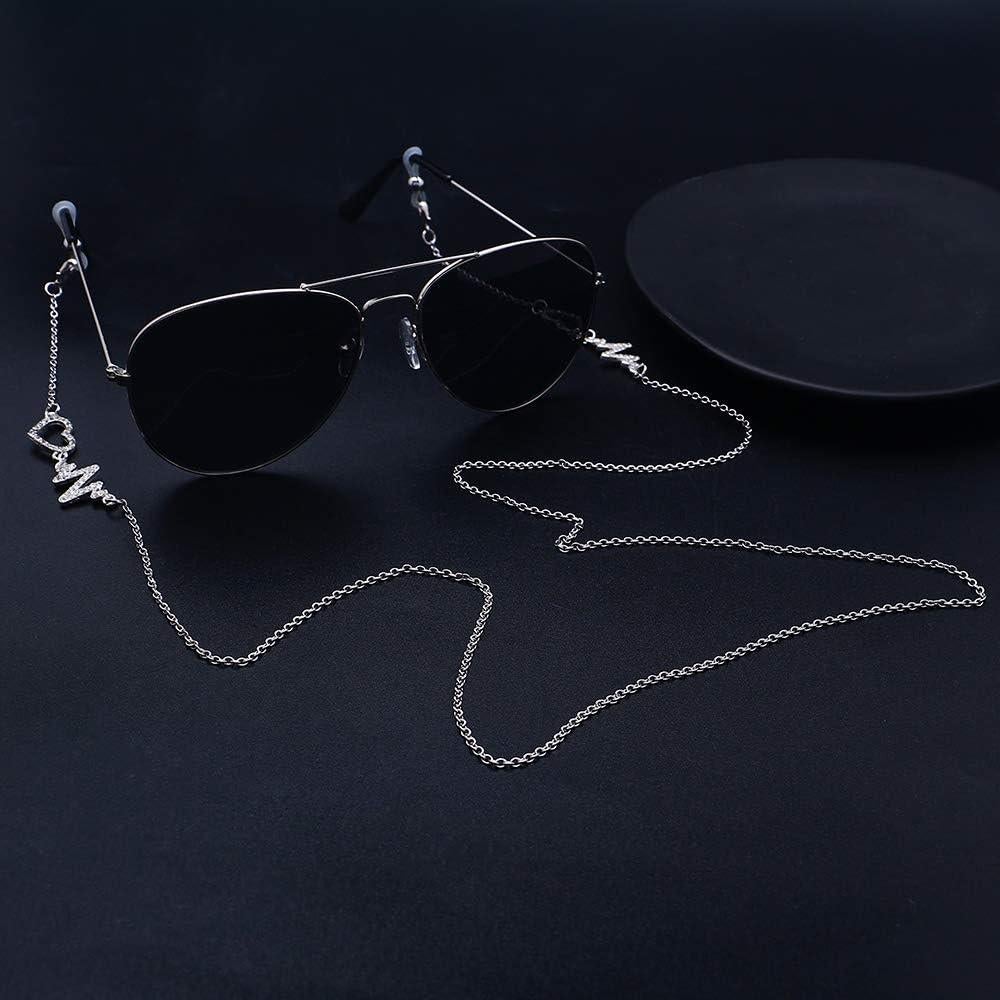 Cadena Lanyard para Gafas KAI Top 70 cm Plateada