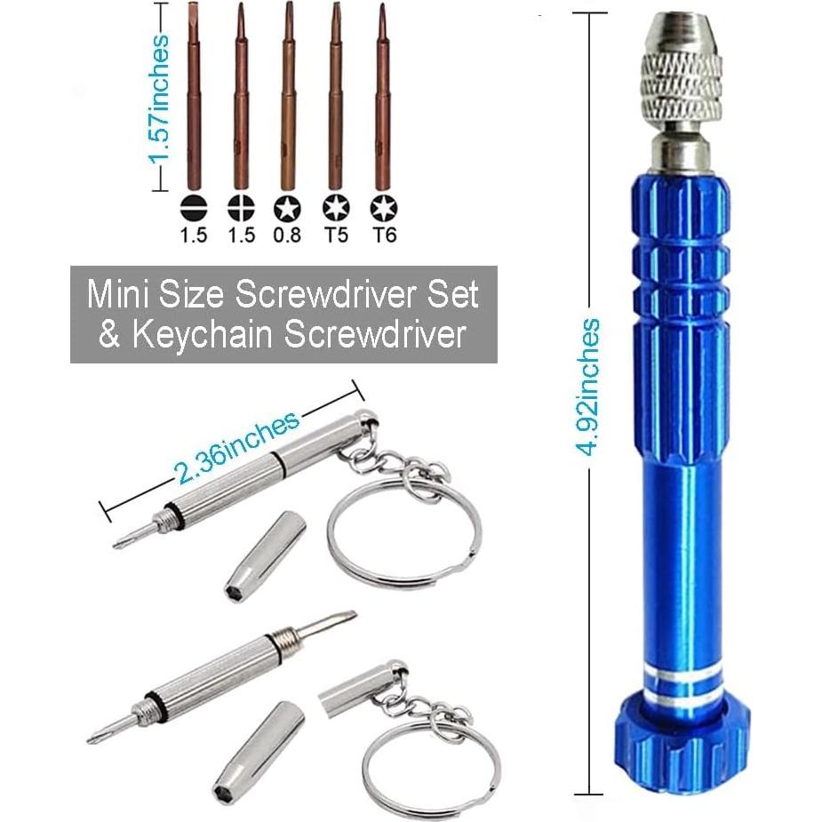 Destornillador Multifuncional 5 en 1 ESINAM Azul