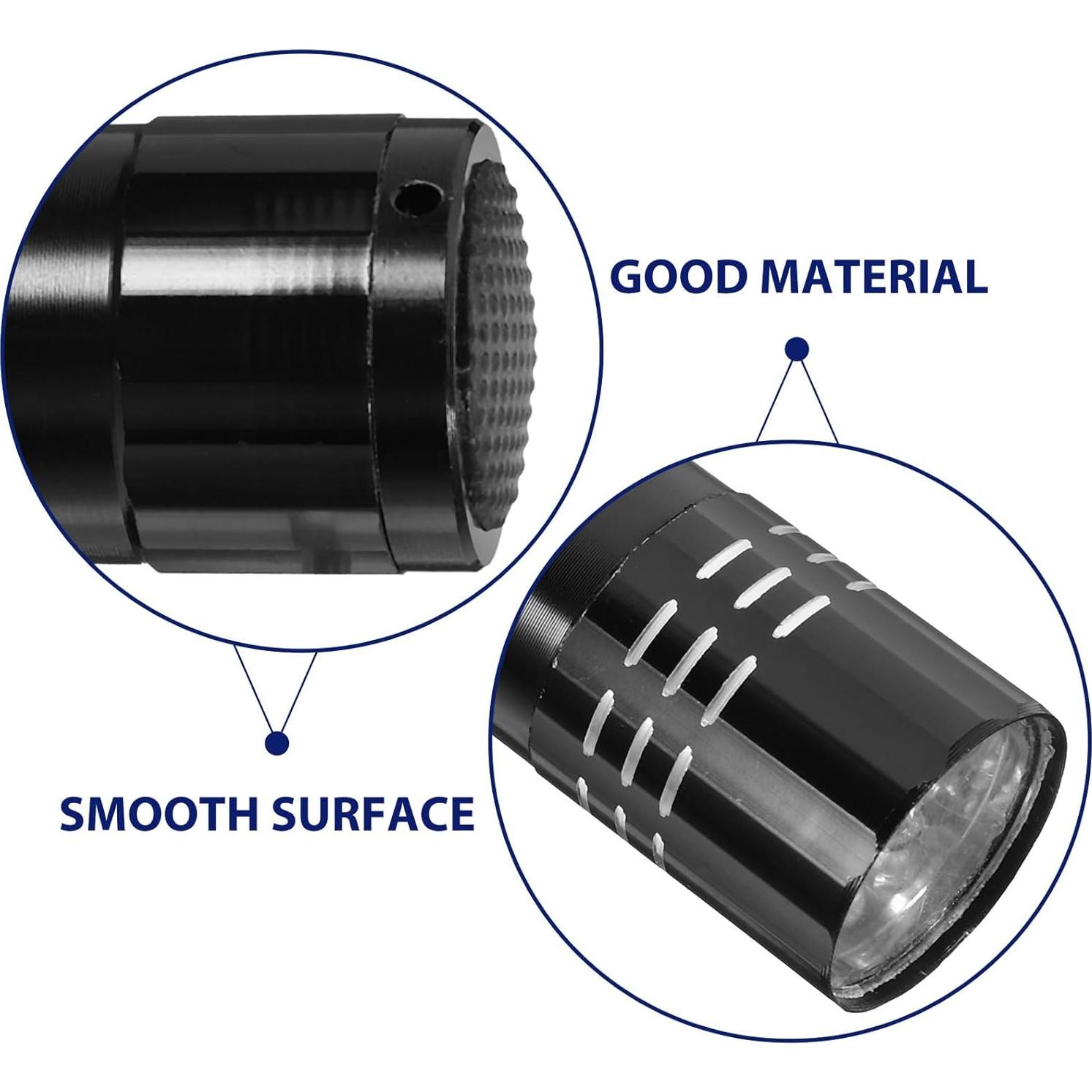 Caja Fuerte Oculta DOITOOL Linterna Negra 8.3x2.3cm