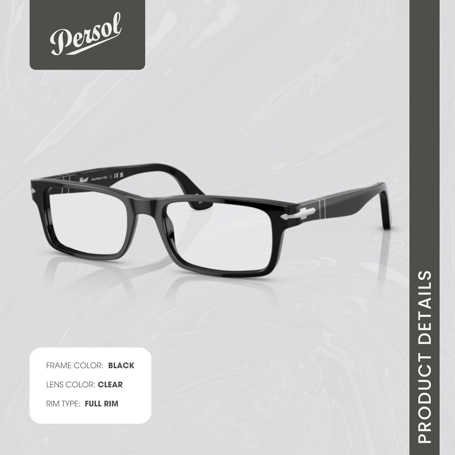 Gafas Rectangulares Persol PO3050V para Hombres + Kit