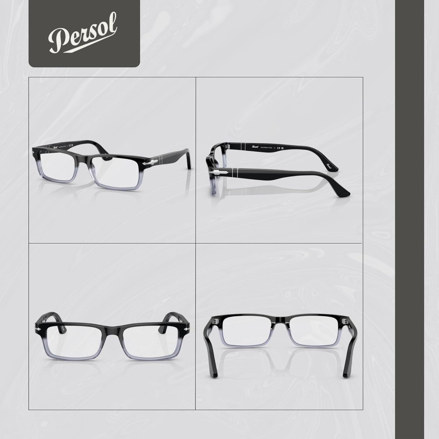 Gafas Rectangulares Persol PO3050V para Hombres + Kit