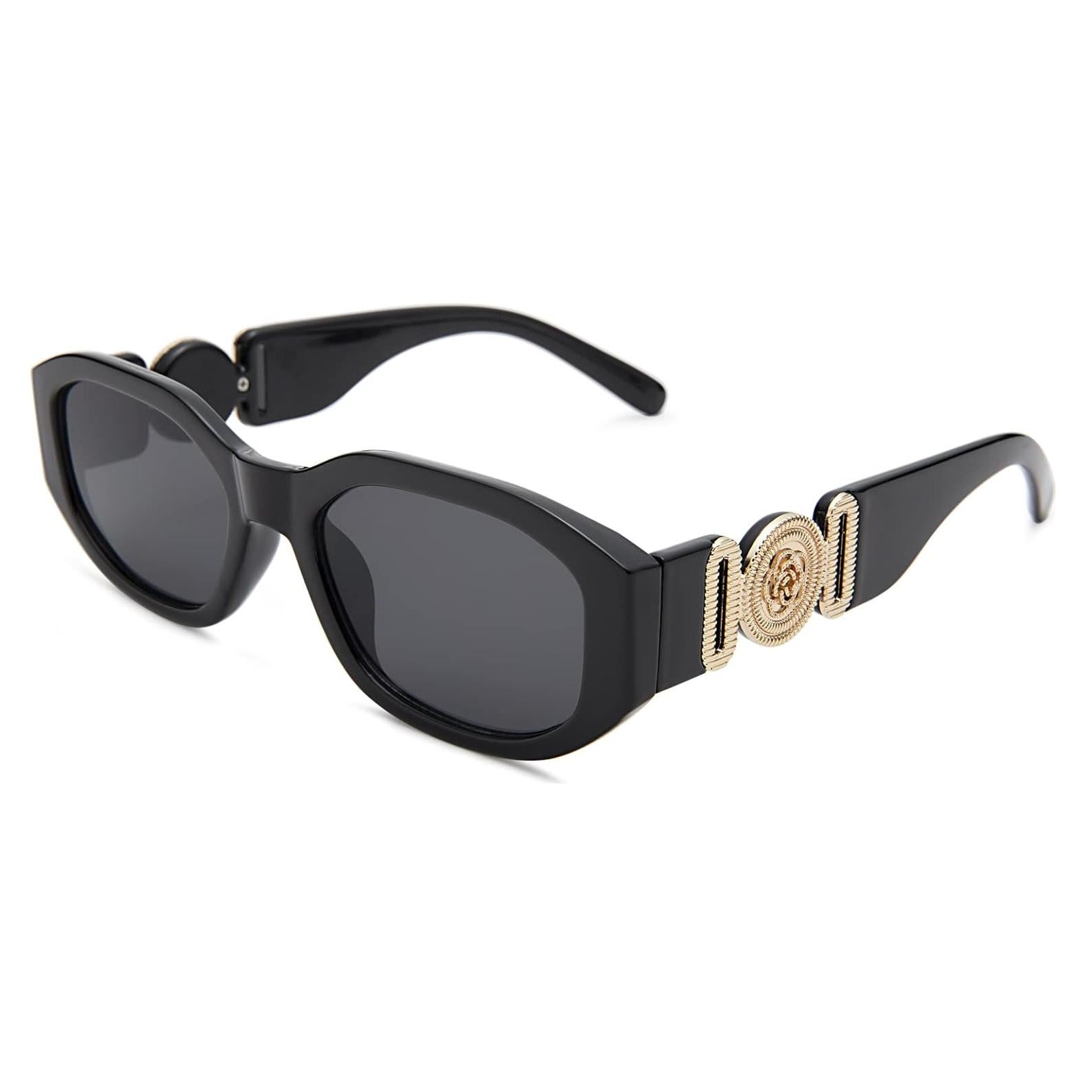 Gafas de Sol Rectangulares HYCREDI UV400 Moda Vintage