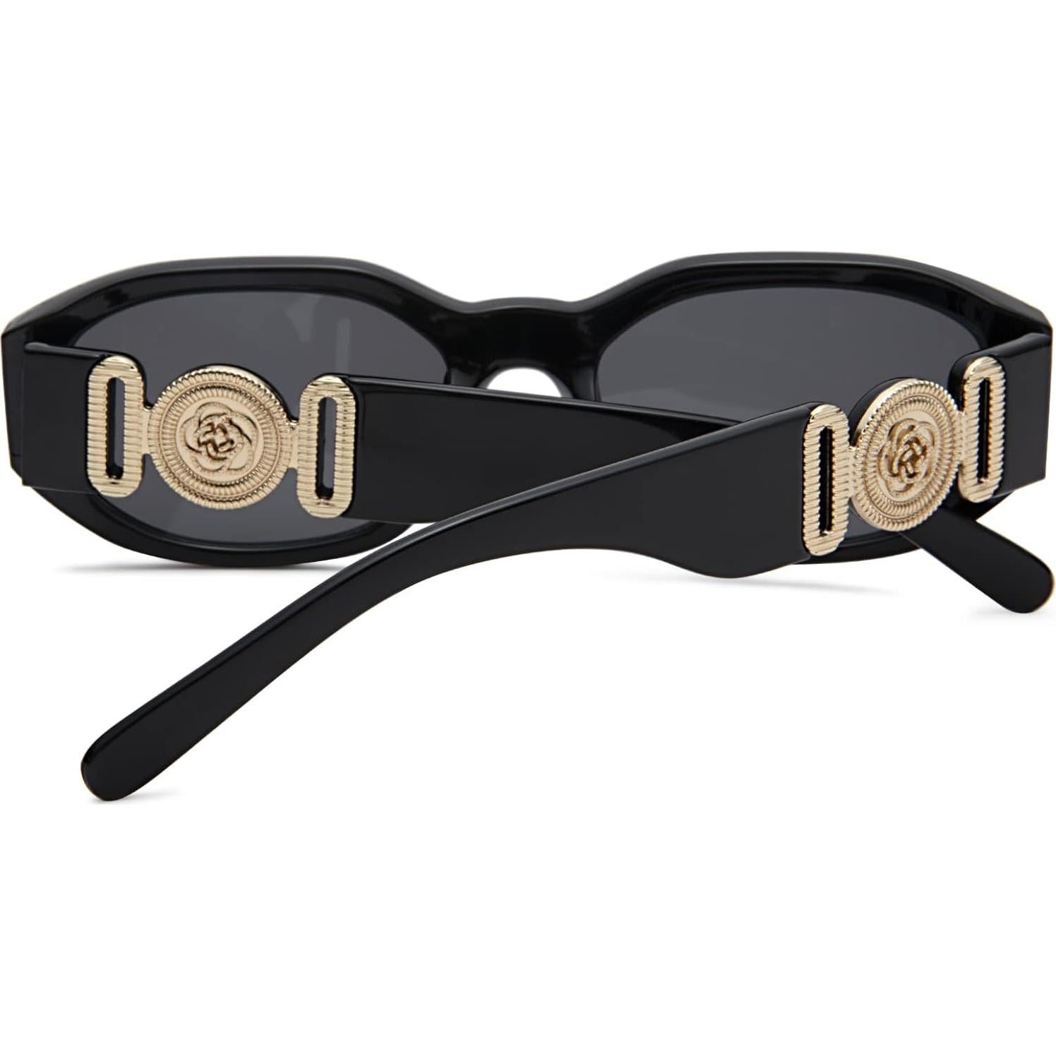 Gafas de Sol Rectangulares HYCREDI UV400 Moda Vintage