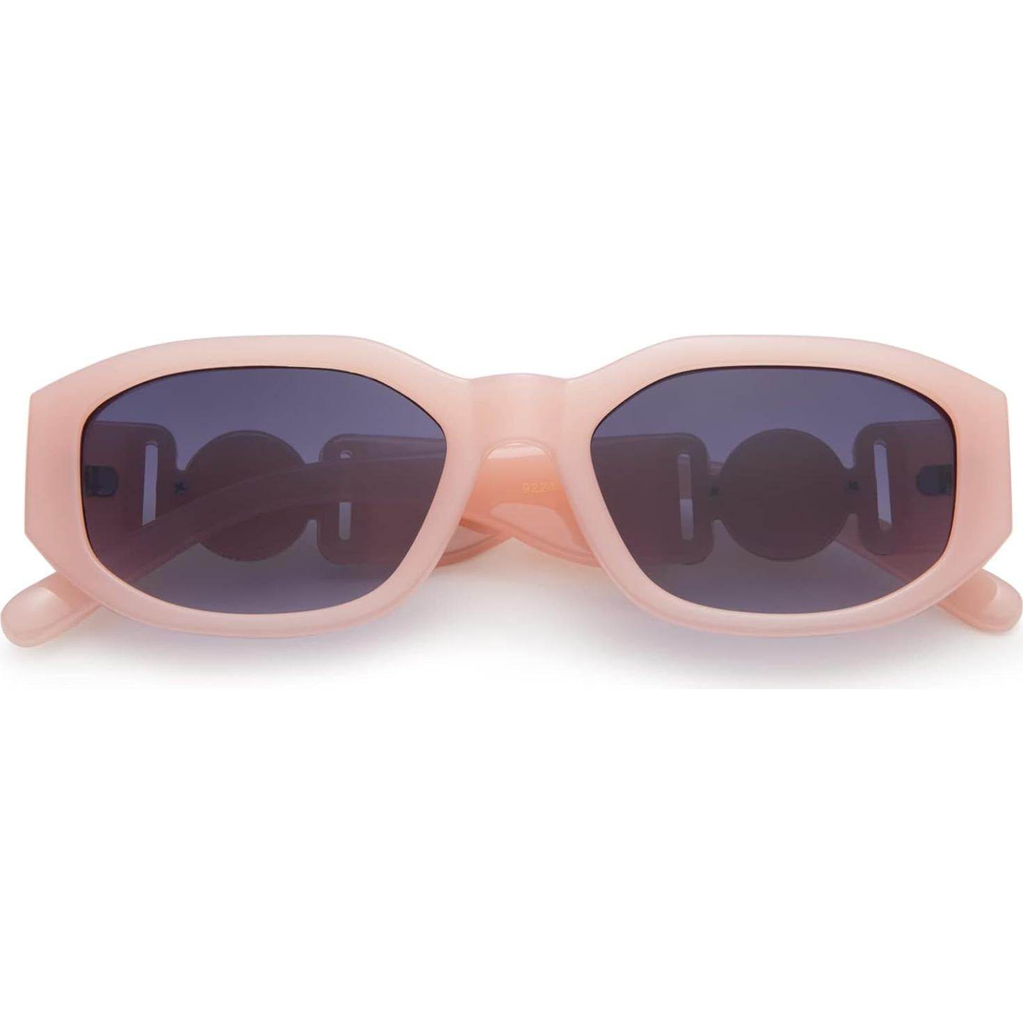 Gafas de sol rectangulares Hycredi UV400 para hombres y mujeres