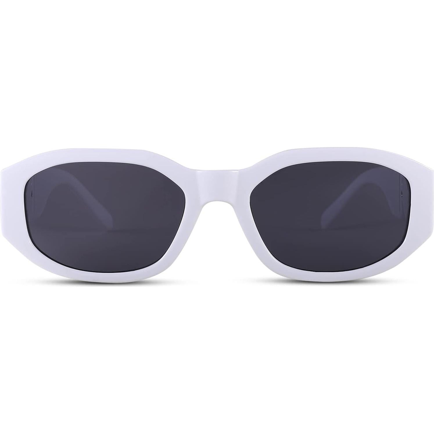 Gafas de sol rectangulares HYCREDI UV400 para hombres y mujeres