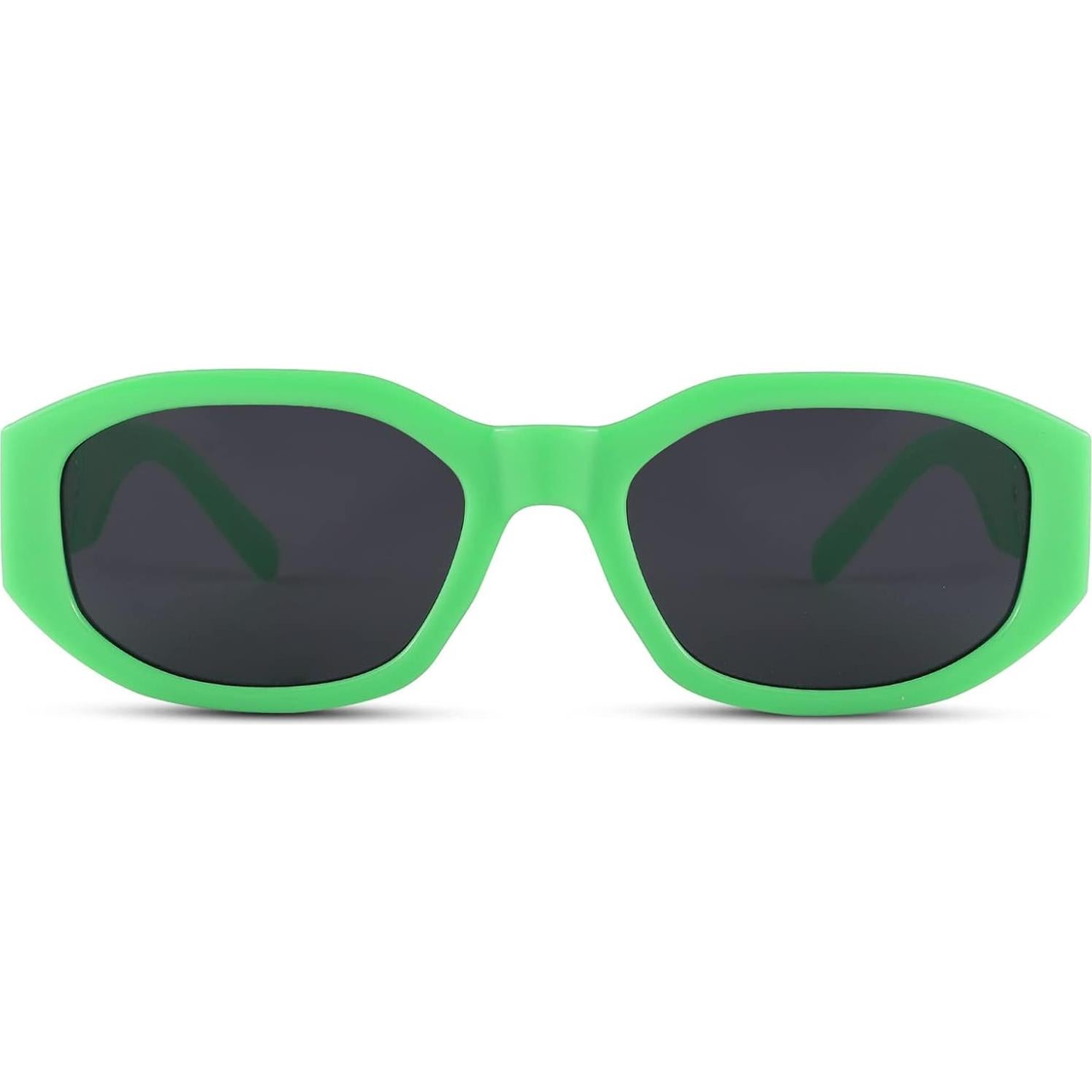 Gafas de sol rectangulares HYCREDI UV400 para hombres y mujeres