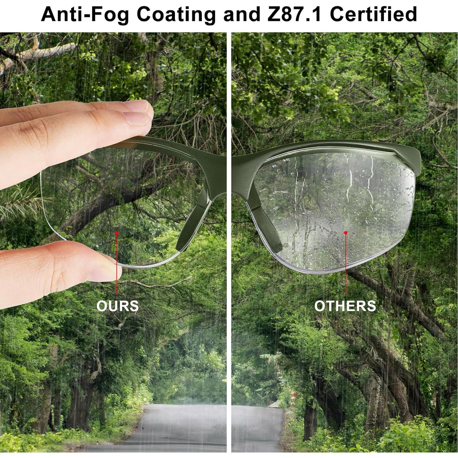 Gafas de Seguridad Xaegistac Anti-empañamiento UV400