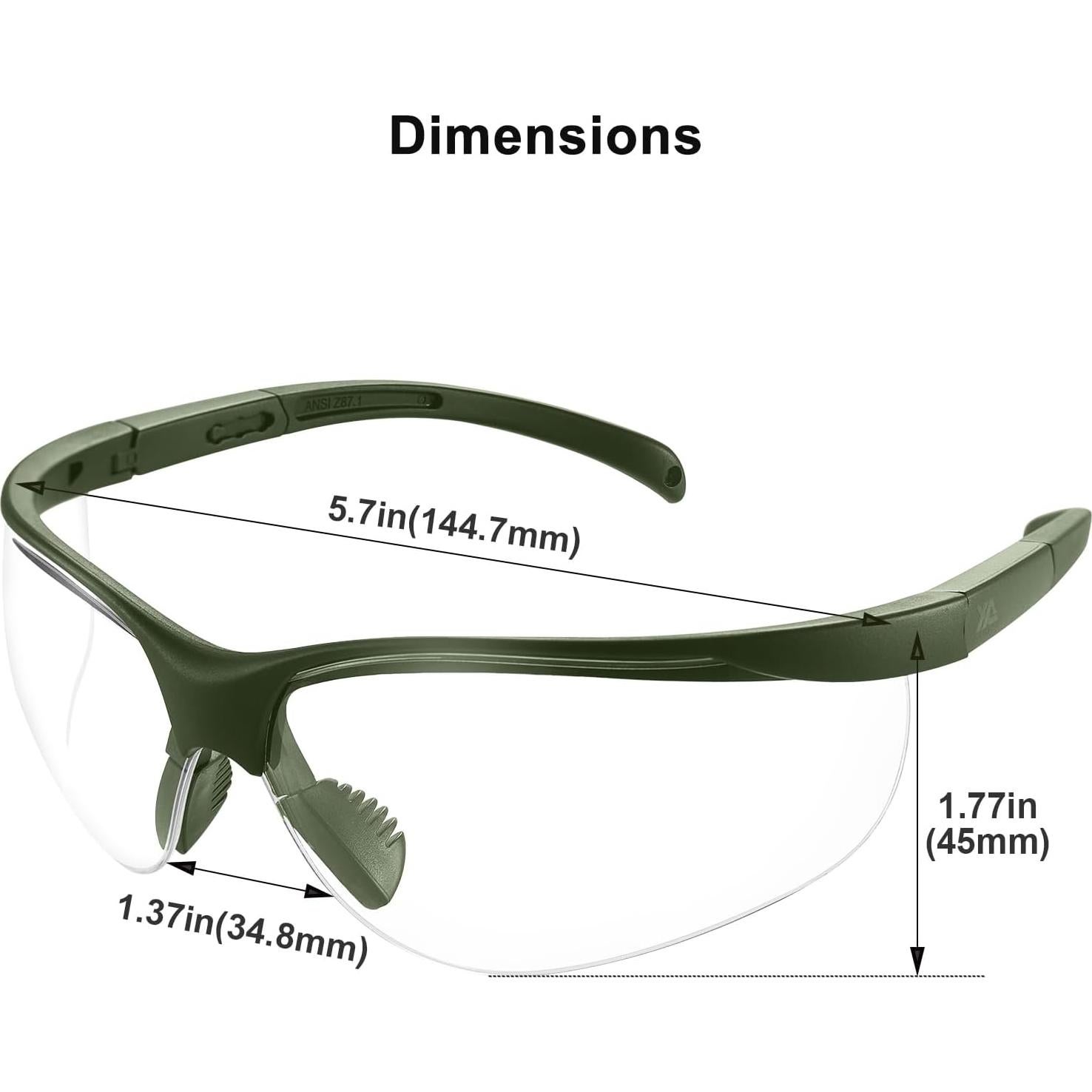 Gafas de Seguridad Xaegistac Anti-empañamiento UV400