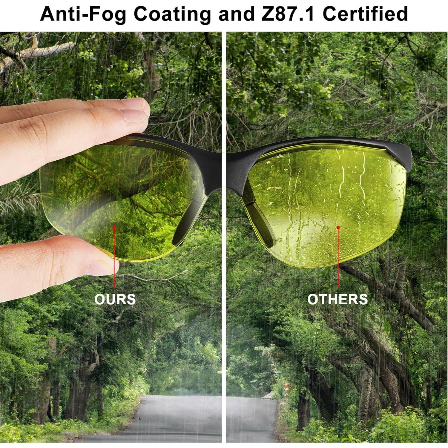 Gafas de Seguridad Xaegistac Anti-empañamiento UV400