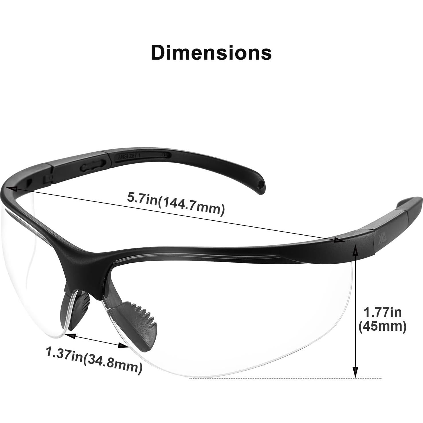 Gafas de Seguridad Xaegistac Anti-empañamiento UV400