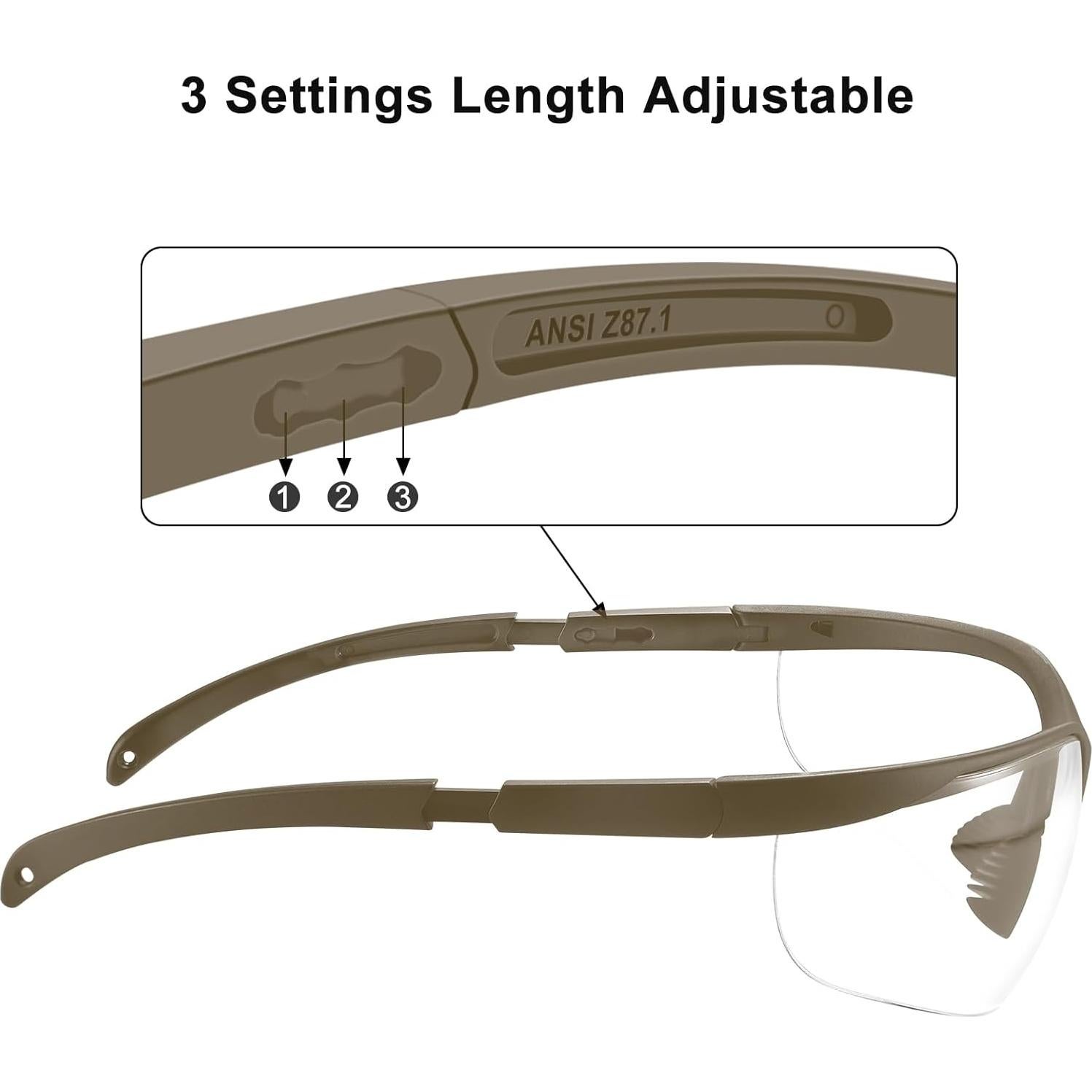 Gafas de Seguridad Xaegistac Anti-empañamiento UV400