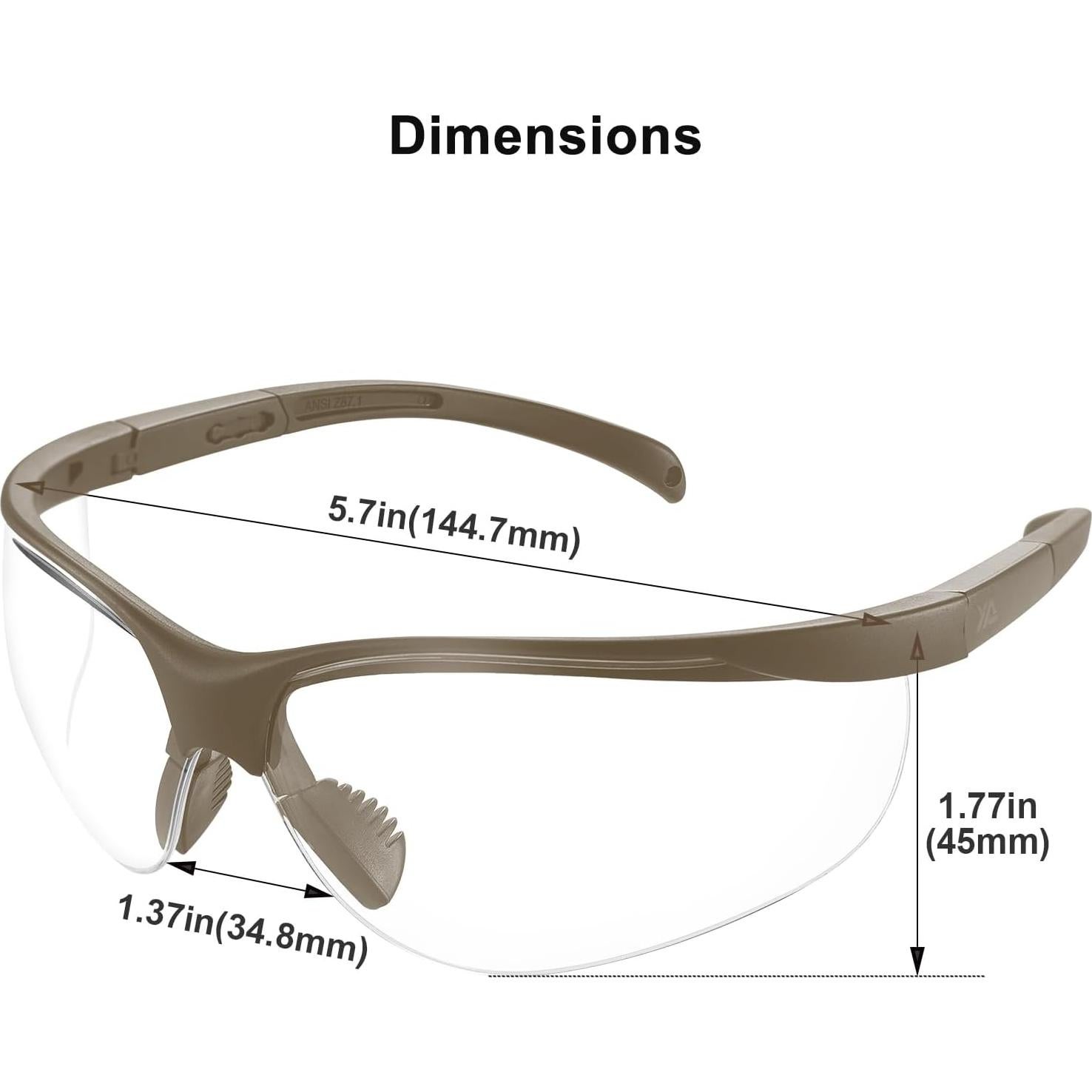 Gafas de Seguridad Xaegistac Anti-empañamiento UV400