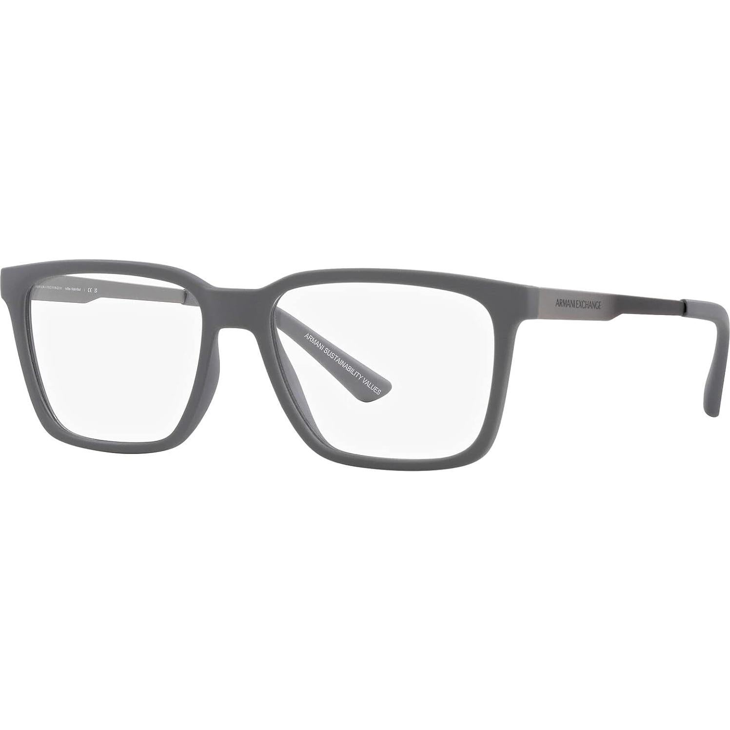 Montura de gafas recetadas Armani Exchange AX3103 gris mate