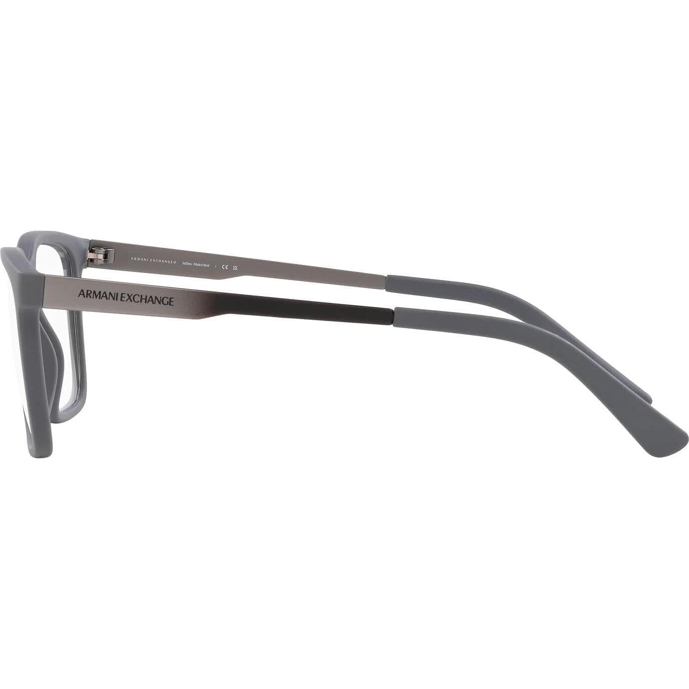 Montura de gafas recetadas Armani Exchange AX3103 gris mate