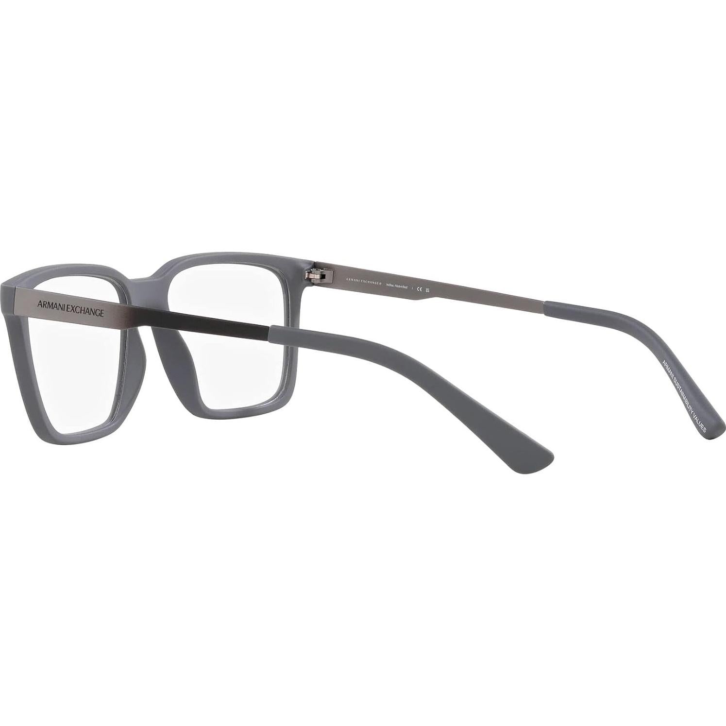 Montura de gafas recetadas Armani Exchange AX3103 gris mate