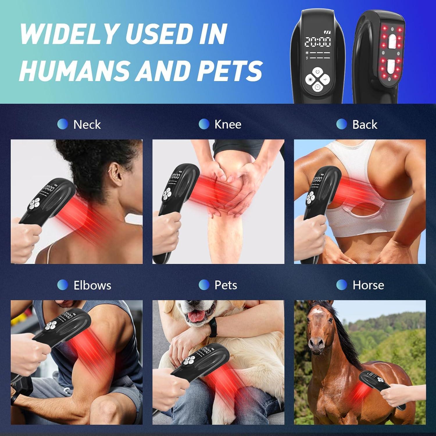 Dispositivo de Terapia de Luz Roja KTS para Perros y Humanos